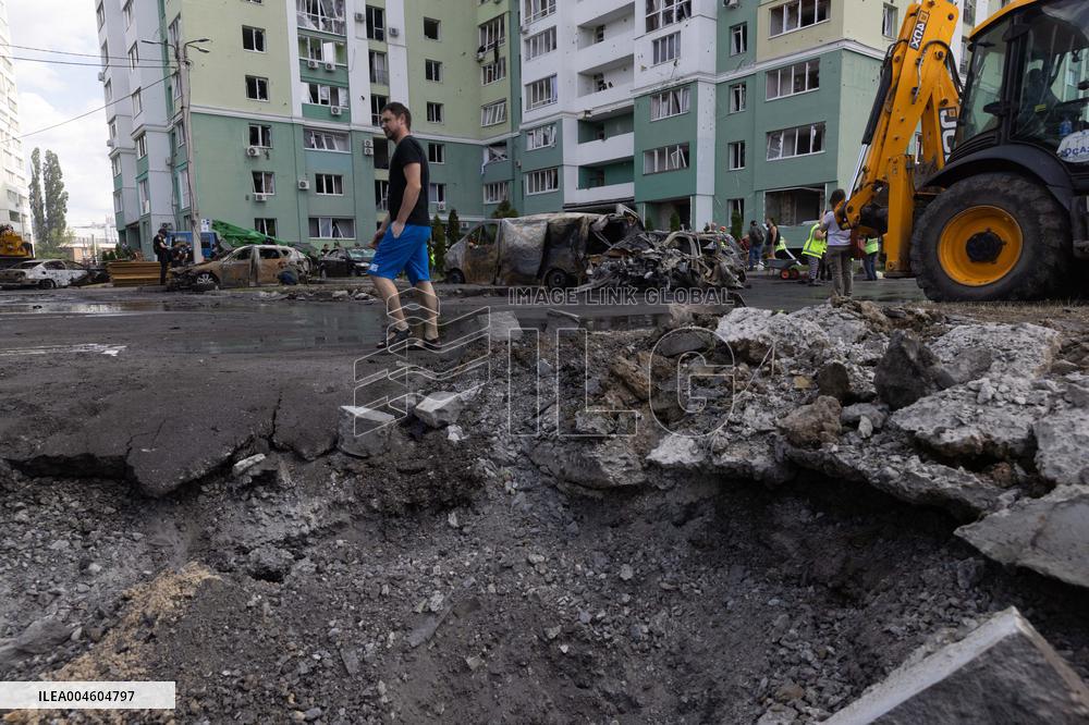 Russian Airstrikes Hit Kharkiv 37 Victims Reported - Ukraine
