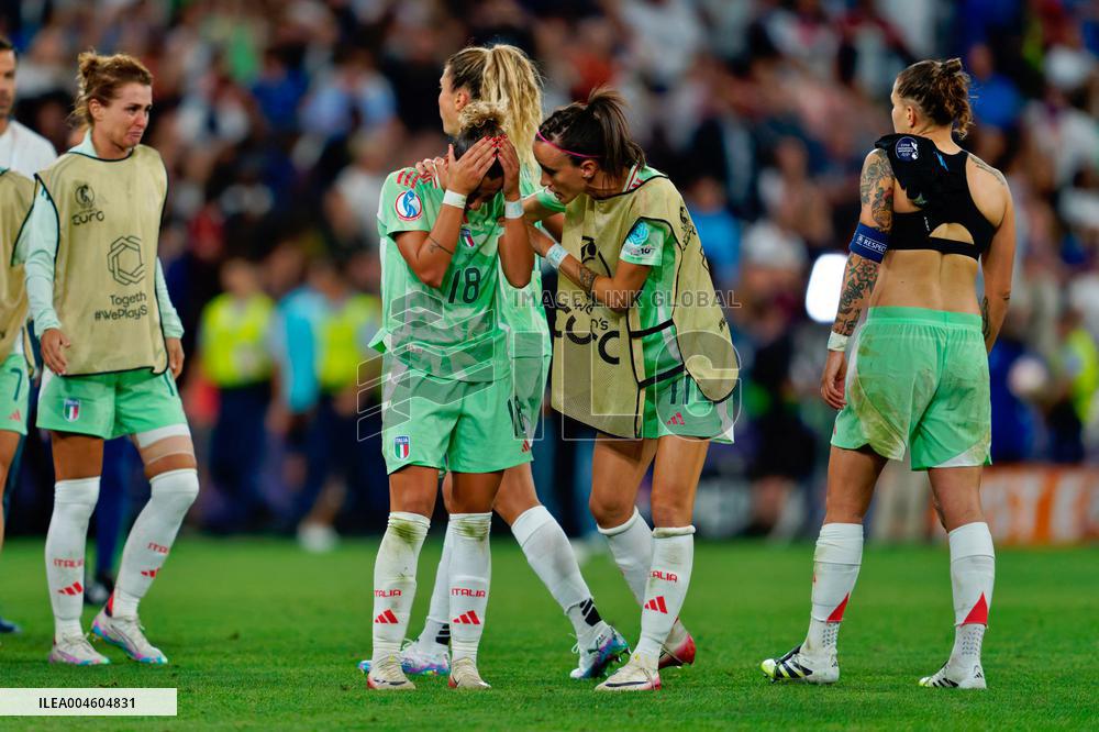 CALCIO - UEFA Campionato Europeo - UEFA Women's EURO 2025 - Semifinal - England vs Italy