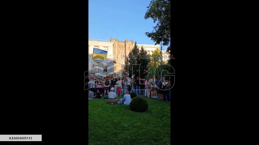 Ukraine: Protests Over Anti-Corruption Agencies Continue for Second Night in Kyiv 3