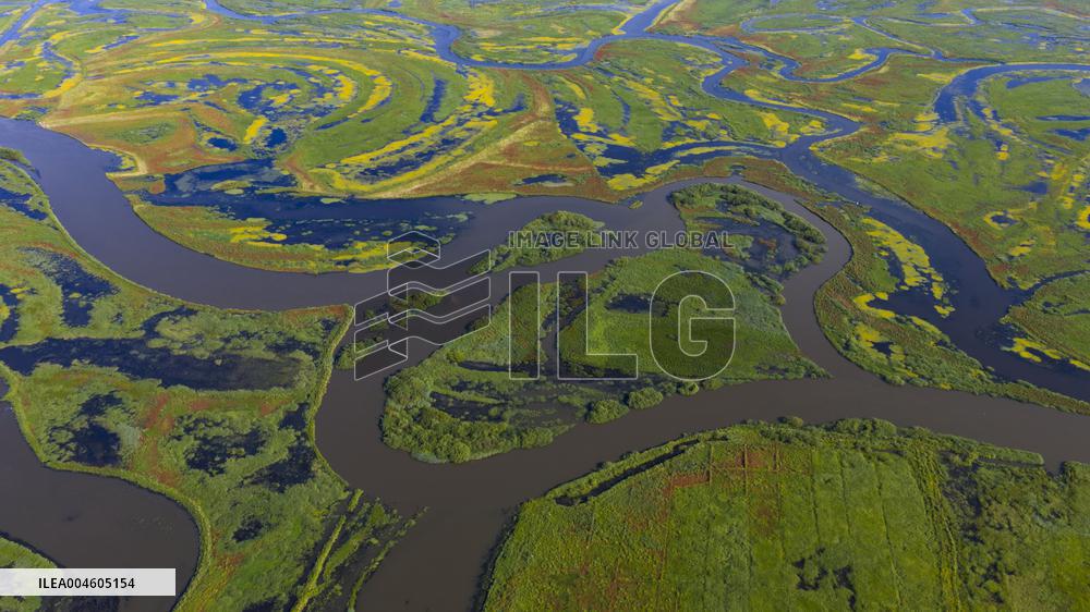 Naolihe River Wetland in Shuangyashan