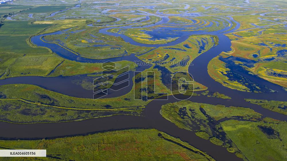 Naolihe River Wetland in Shuangyashan