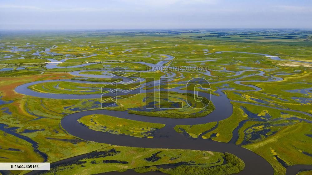 Naolihe River Wetland in Shuangyashan