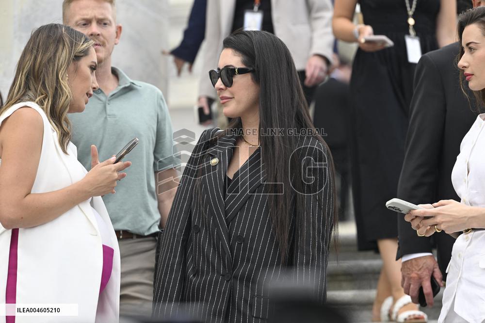 Anna Paulina Luna Speaks to Press Before August Recess on Capitol Hill - DC