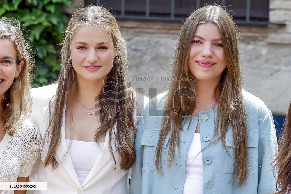 Spansih Royals visit San Marti del Vall