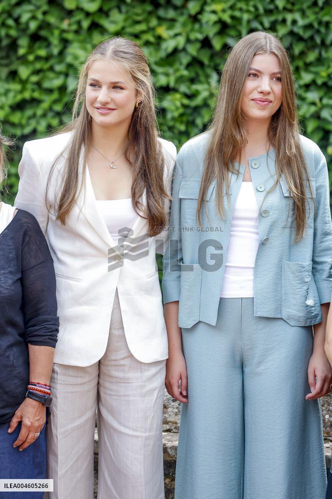 Spansih Royals visit San Marti del Vall