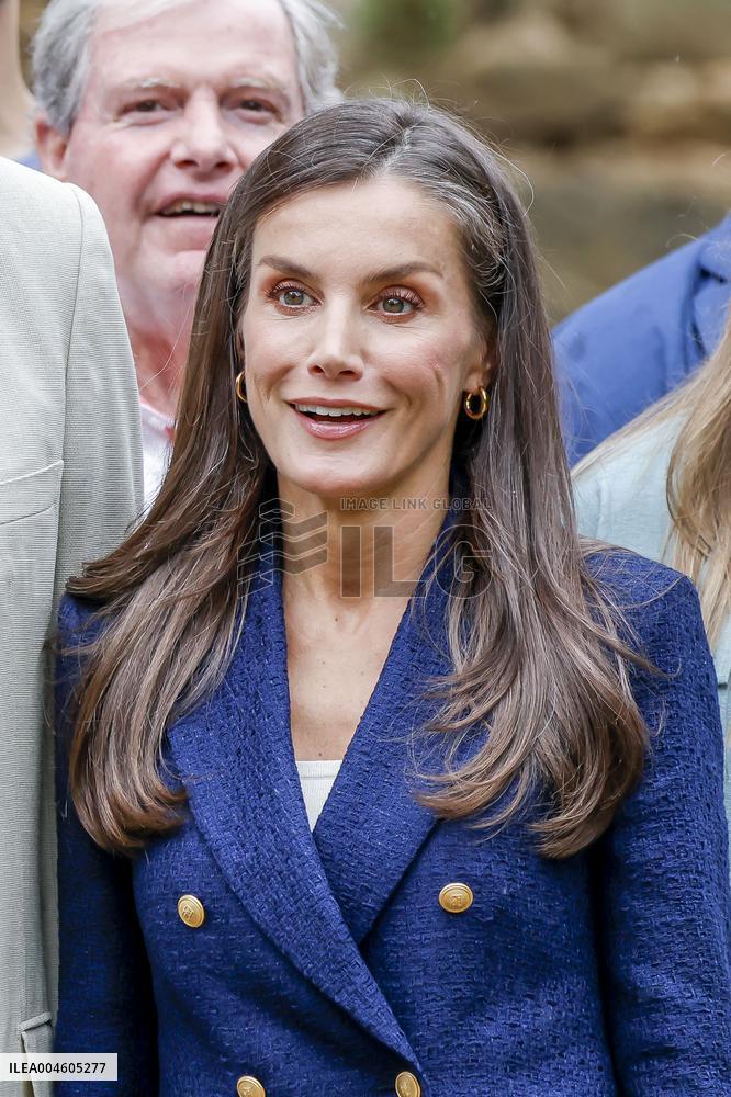 Spansih Royals visit San Marti del Vall