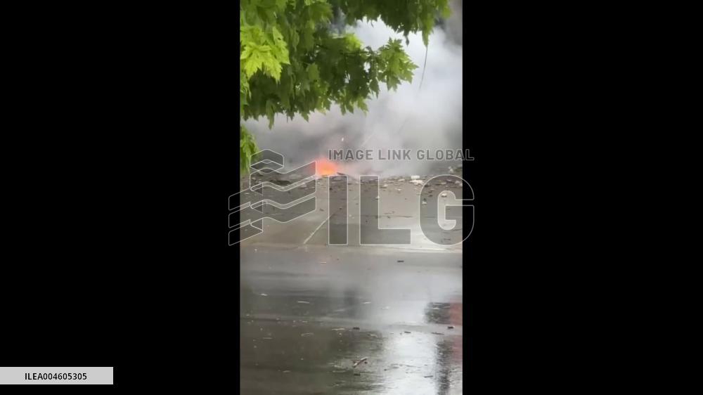 US: Explosion Destroys Gas Station in Berwyn, IL Following Thunderstorm