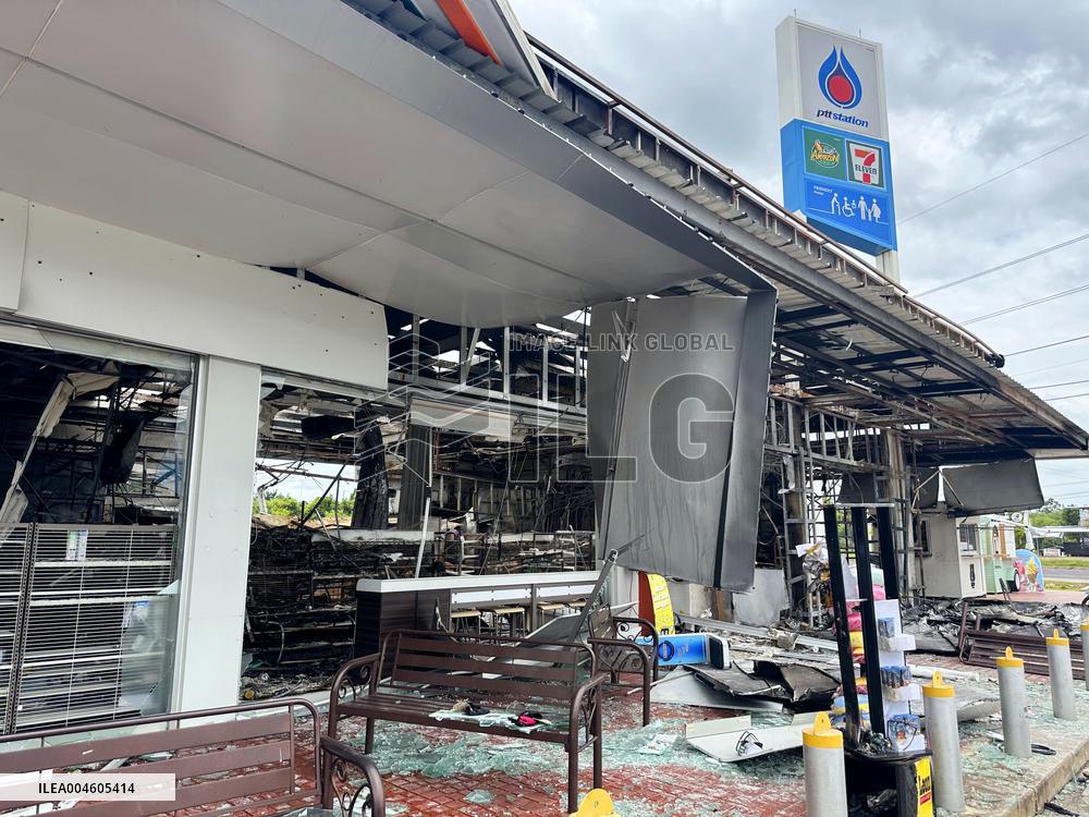 Armed clashes at Thai-Cambodian border