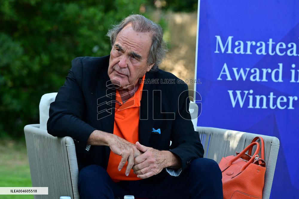 Oliver Stone At Marateale - Maratea
