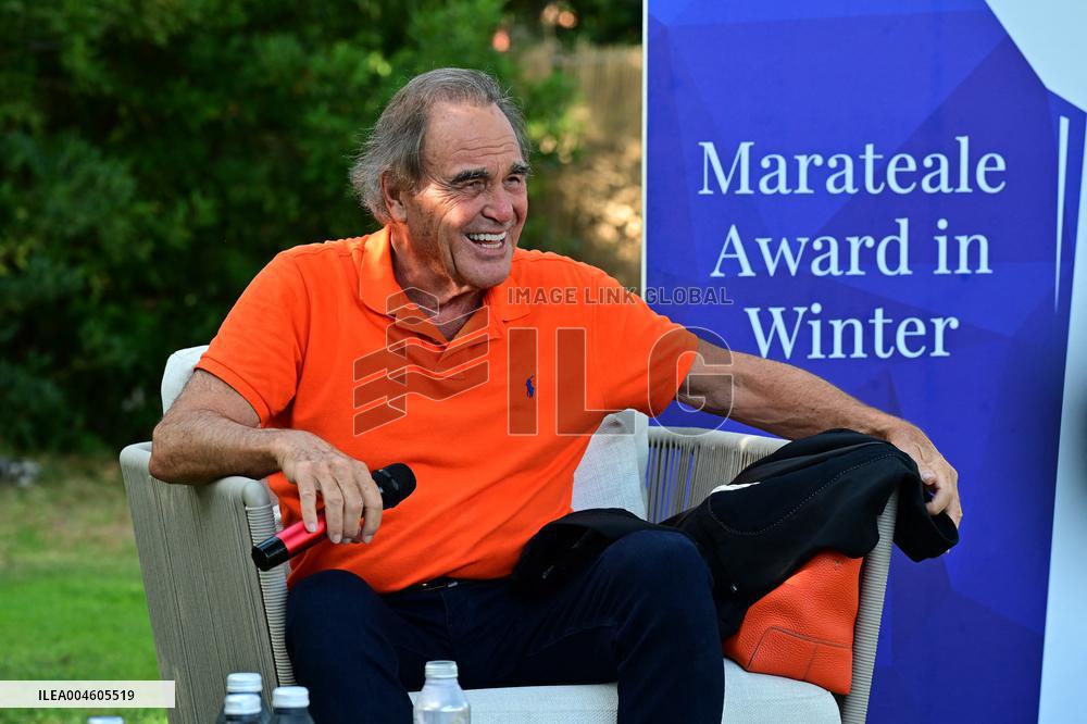 Oliver Stone At Marateale - Maratea