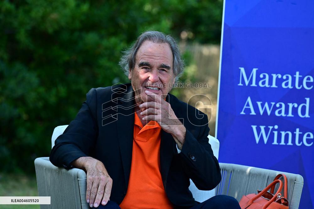 Oliver Stone At Marateale - Maratea