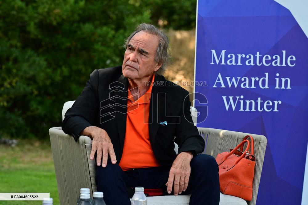 Oliver Stone At Marateale - Maratea