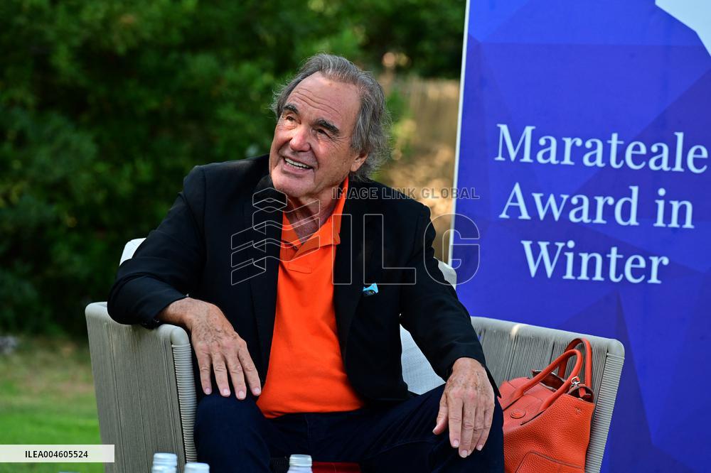 Oliver Stone At Marateale - Maratea