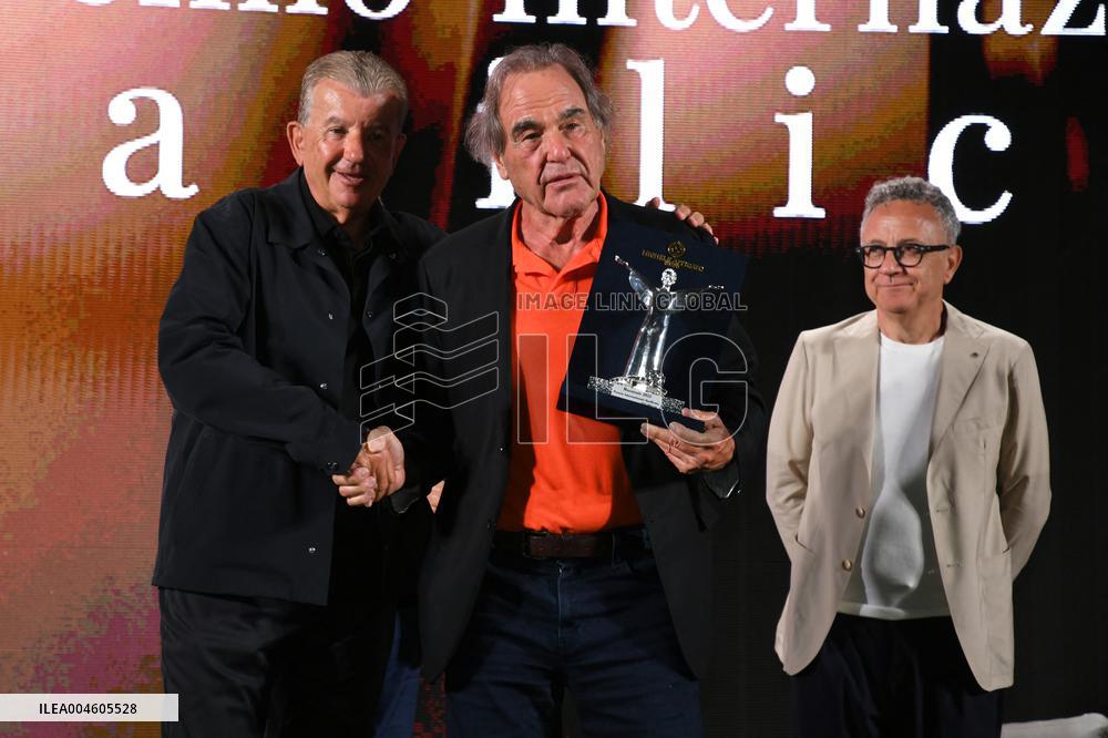 Oliver Stone At Marateale - Maratea