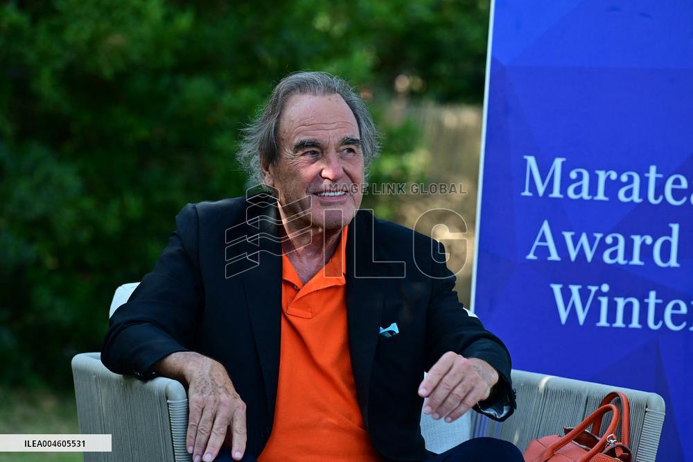 Oliver Stone At Marateale - Maratea