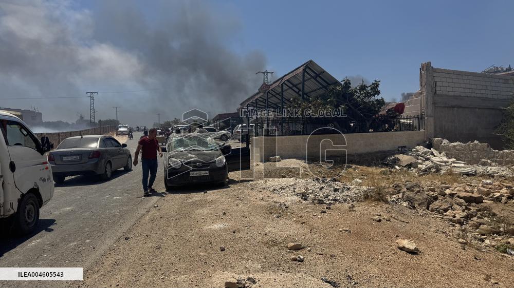 Explosion Rocks Idlib - Syria