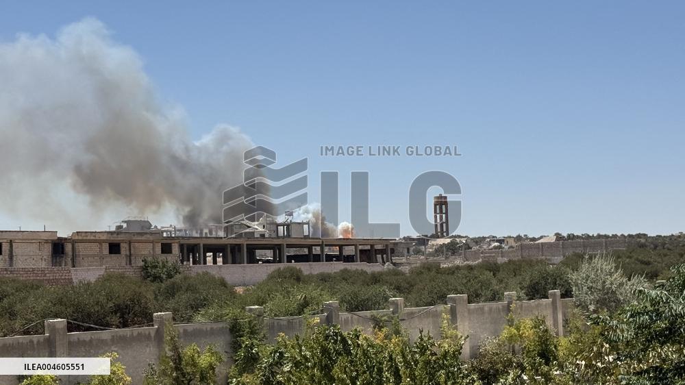 Explosion Rocks Idlib - Syria