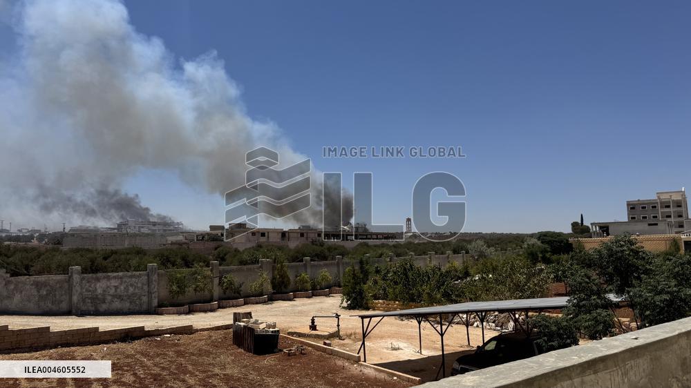 Explosion Rocks Idlib - Syria