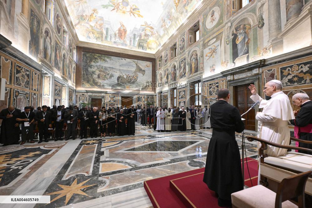 Pope Leo XIV Private Audience - Vatican