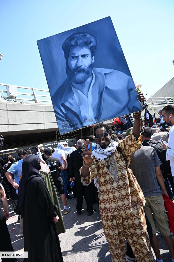 Militant Georges Abdallah Arrives In Lebanon After More Than 40 Years In French Detention