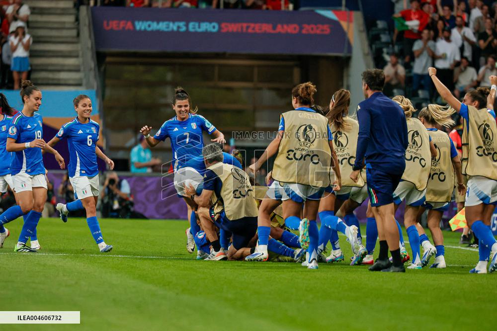 CALCIO - UEFA Campionato Europeo - UEFA Women's EURO 2025 - Italy vs Spain