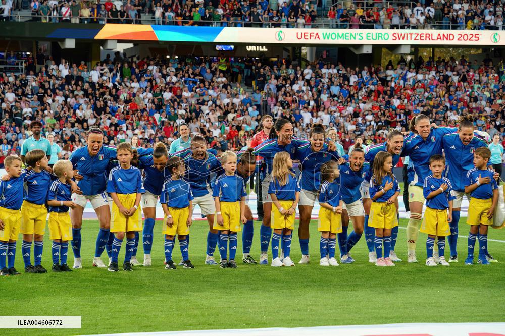 CALCIO - UEFA Campionato Europeo - UEFA Women's EURO 2025 - Italy vs Spain