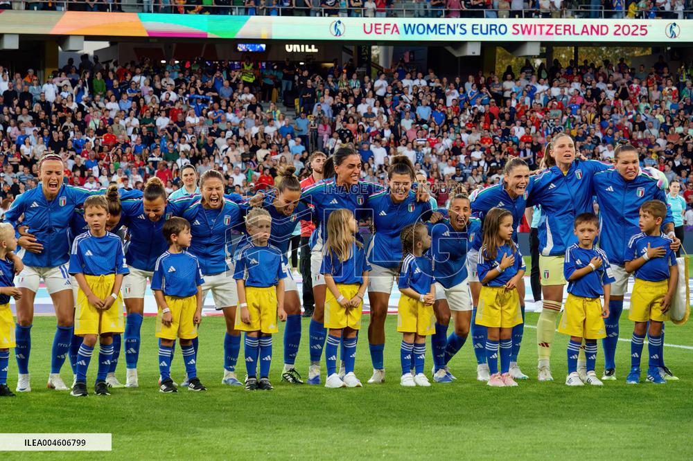 CALCIO - UEFA Campionato Europeo - UEFA Women's EURO 2025 - Italy vs Spain