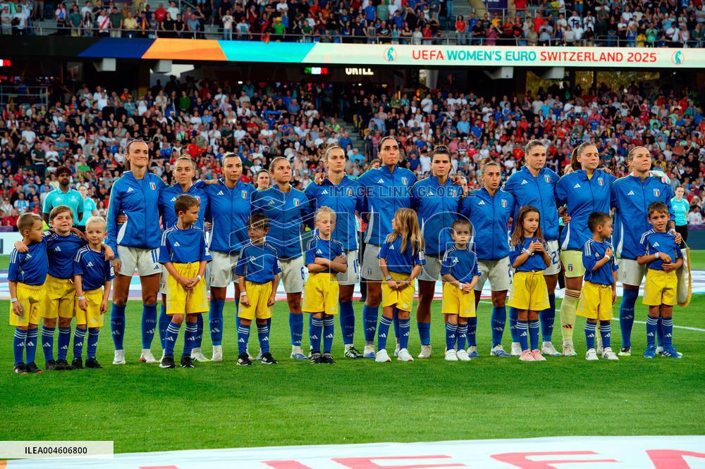 CALCIO - UEFA Campionato Europeo - UEFA Women's EURO 2025 - Italy vs Spain