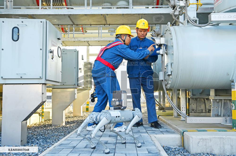Intelligent Robot Inspects Power Grid in Chuzhou