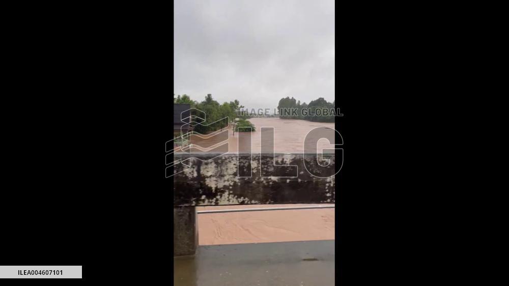 Thailand: Remnants of Typhoon Wipha Cause Widespread Flooding in Nan Province 2