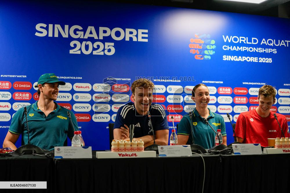 World Aquatics Championships 2025  – Swimming Finals at Singapore Sports Hub