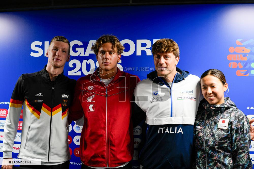 World Aquatics Championships 2025  – Swimming Finals at Singapore Sports Hub