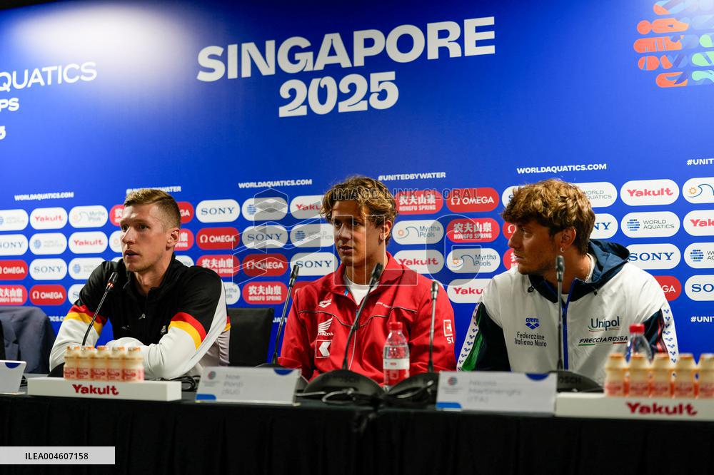 World Aquatics Championships 2025  – Swimming Finals at Singapore Sports Hub