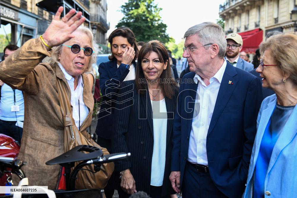 Celebrations marking the first anniversary of the Paris 2024 Olympic Games
