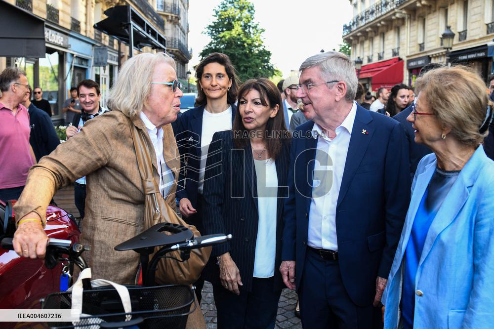 Celebrations marking the first anniversary of the Paris 2024 Olympic Games