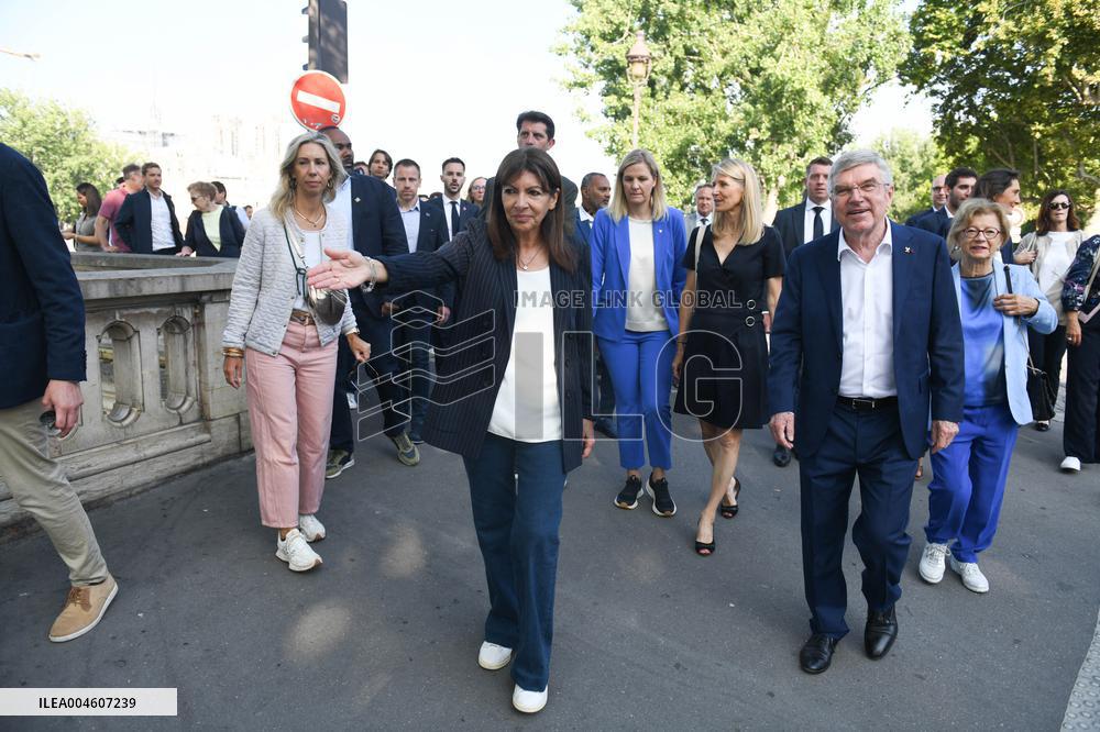 Celebrations marking the first anniversary of the Paris 2024 Olympic Games
