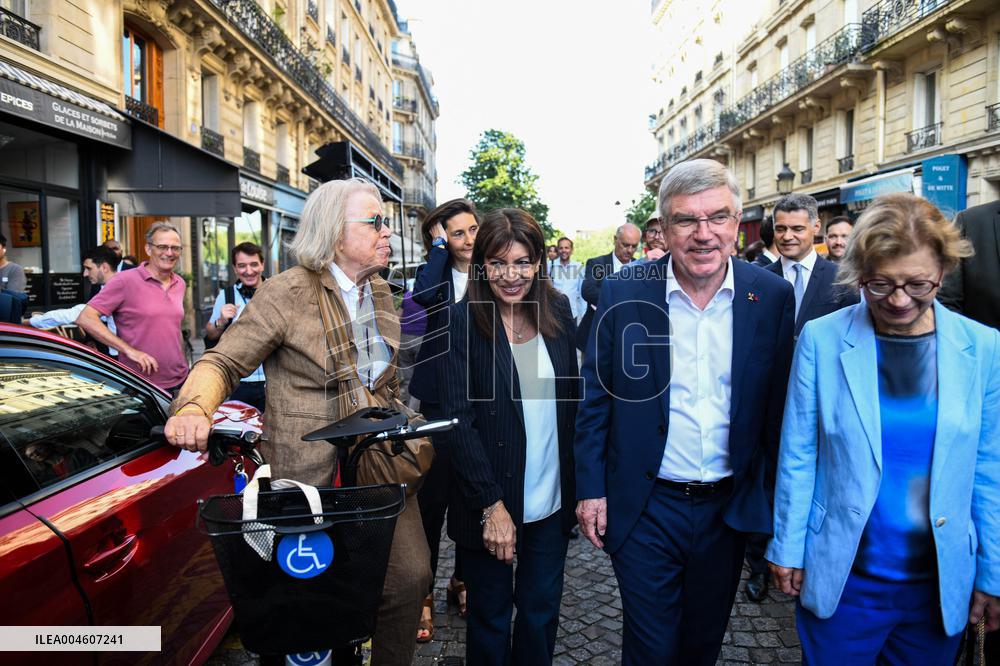 Celebrations marking the first anniversary of the Paris 2024 Olympic Games