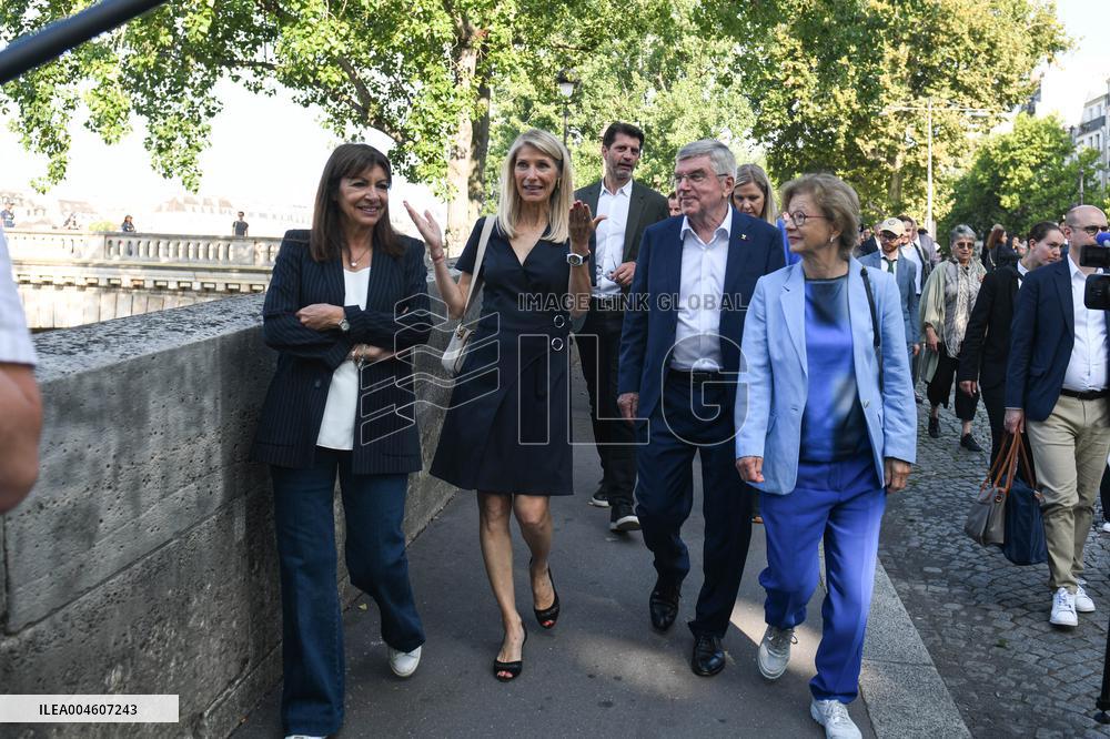 Celebrations marking the first anniversary of the Paris 2024 Olympic Games