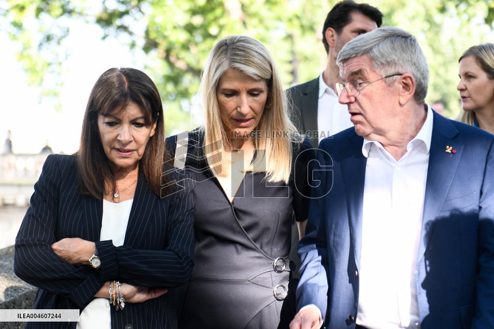 Celebrations marking the first anniversary of the Paris 2024 Olympic Games