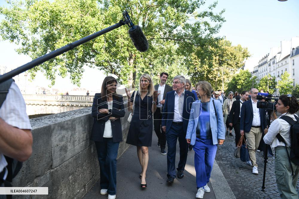 Celebrations marking the first anniversary of the Paris 2024 Olympic Games