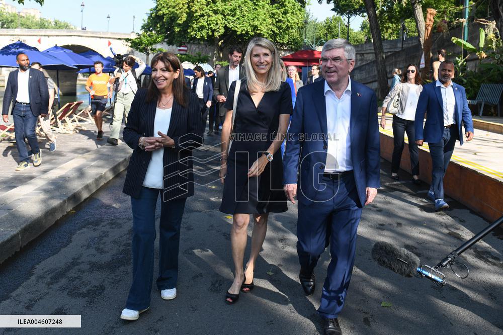 Celebrations marking the first anniversary of the Paris 2024 Olympic Games