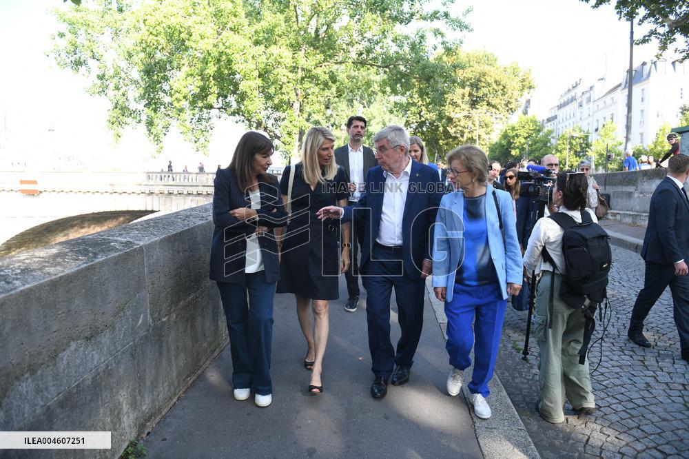 Celebrations marking the first anniversary of the Paris 2024 Olympic Games