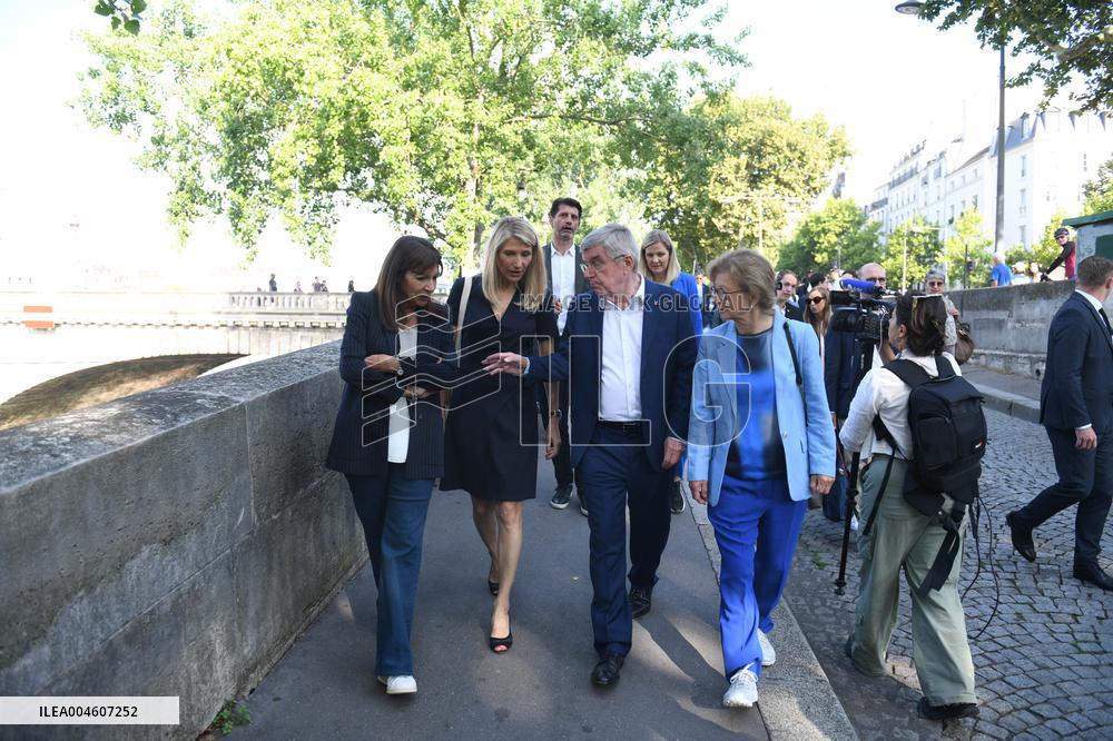Celebrations marking the first anniversary of the Paris 2024 Olympic Games