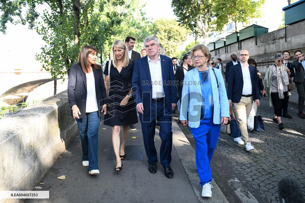 Celebrations marking the first anniversary of the Paris 2024 Olympic Games