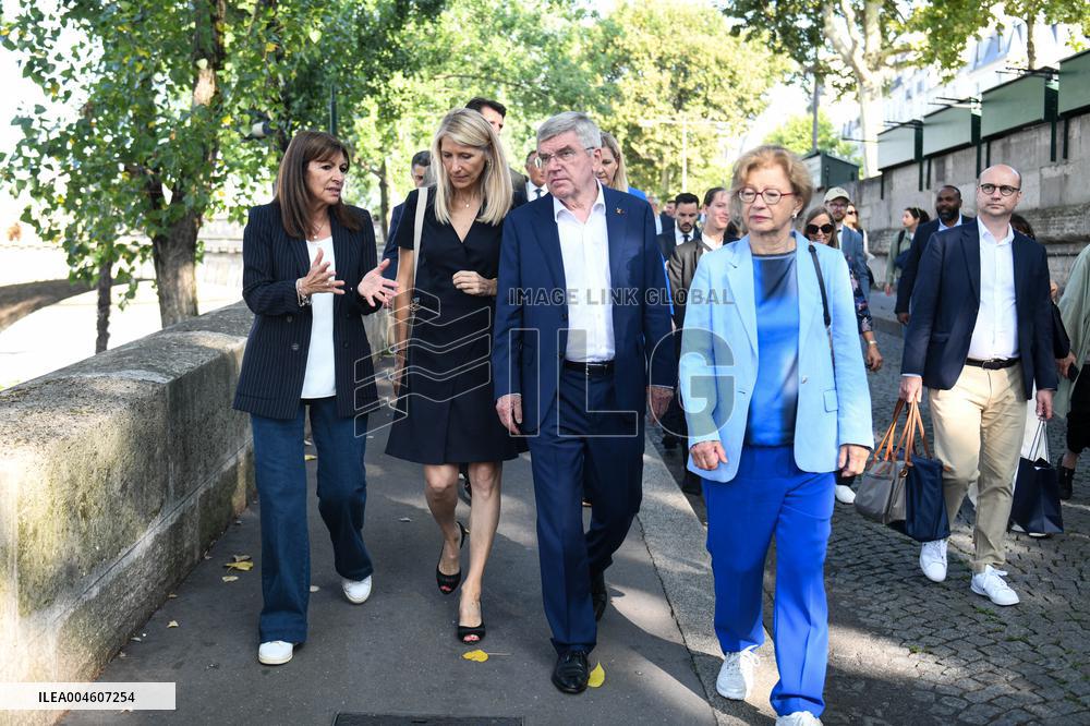 Celebrations marking the first anniversary of the Paris 2024 Olympic Games