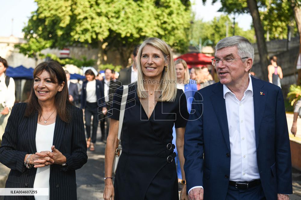 Celebrations marking the first anniversary of the Paris 2024 Olympic Games