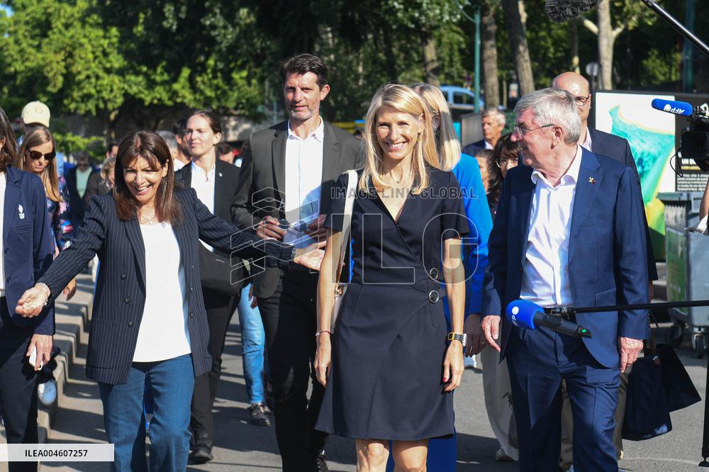 Celebrations marking the first anniversary of the Paris 2024 Olympic Games