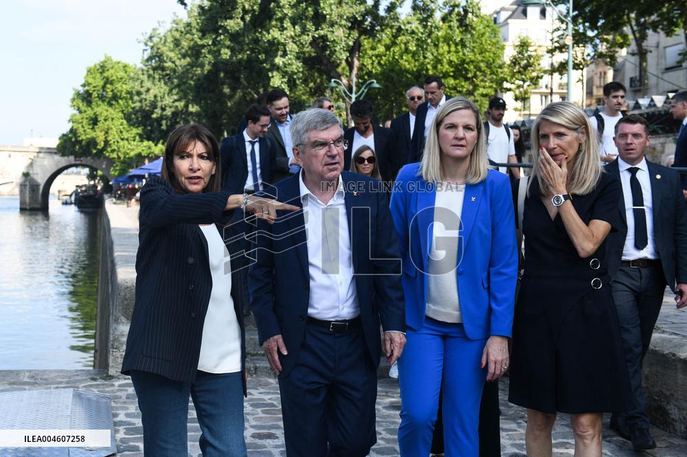 Celebrations marking the first anniversary of the Paris 2024 Olympic Games