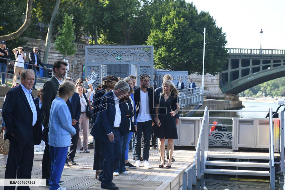 Celebrations marking the first anniversary of the Paris 2024 Olympic Games