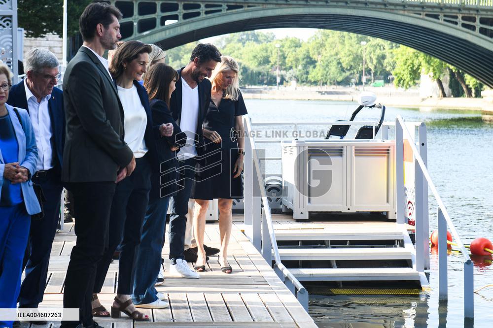 Celebrations marking the first anniversary of the Paris 2024 Olympic Games